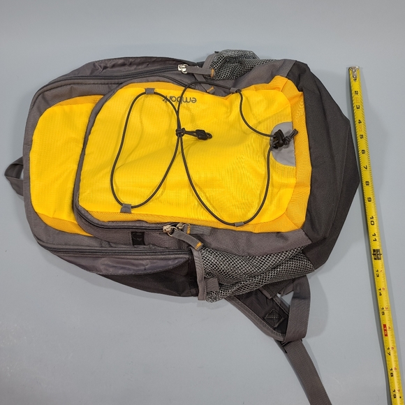 Embark Yellow & Gray Backpack - Picture 8 of 8